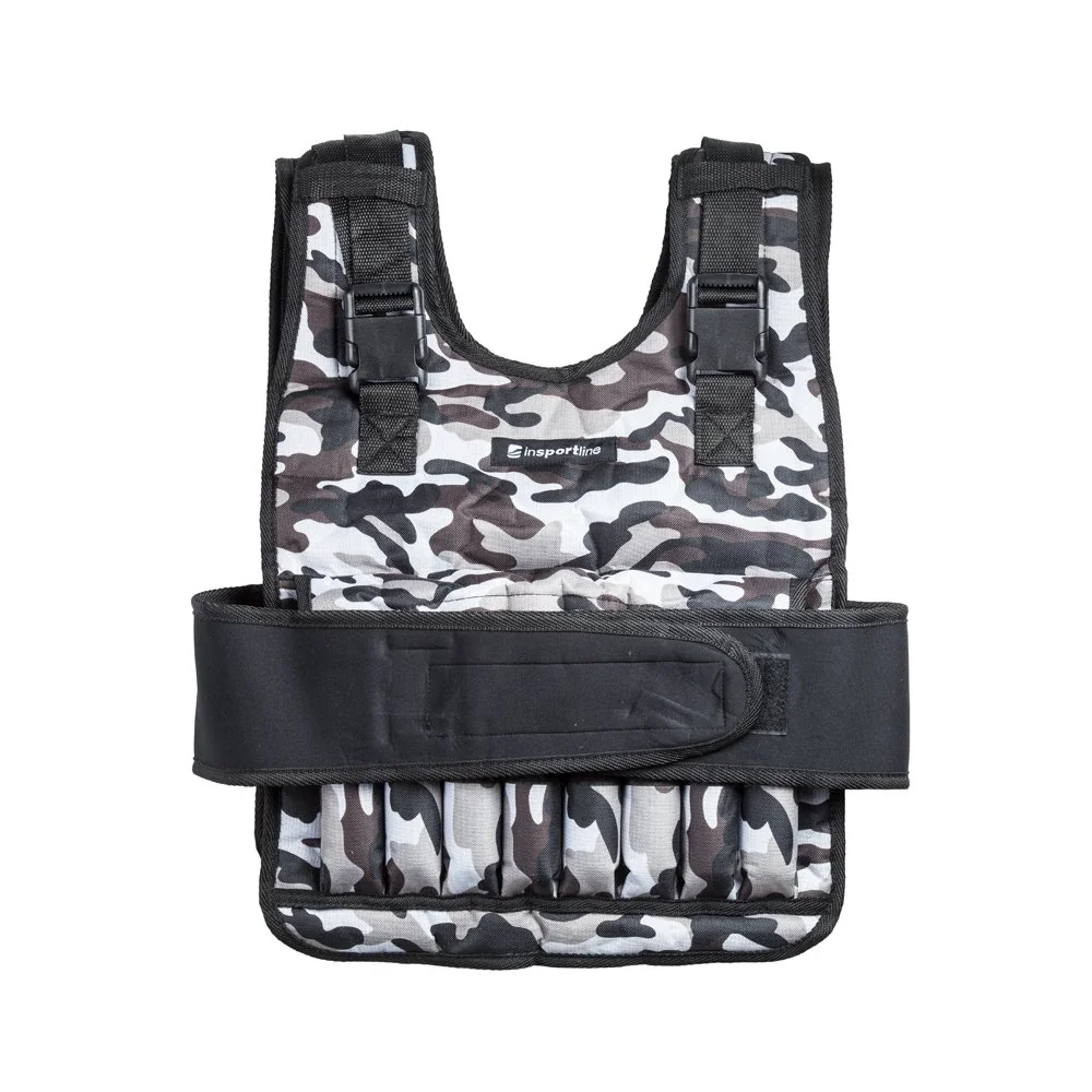 inSPORTline Zátěžová vesta Hafthor 15 kg