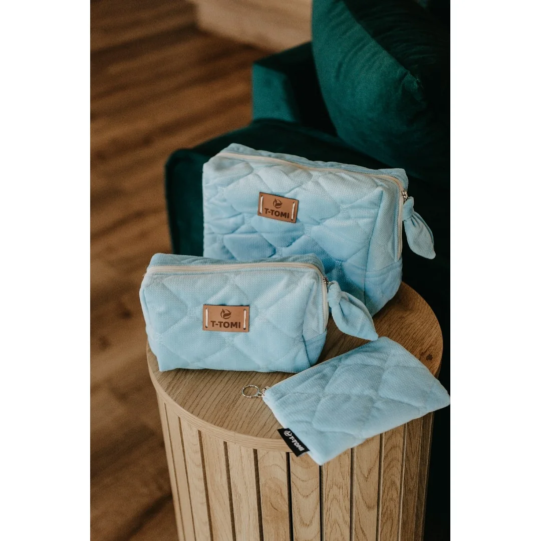 T-tomi Small Beauty Baggie Blue