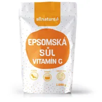Allnature Epsomská sůl s vitamínem C