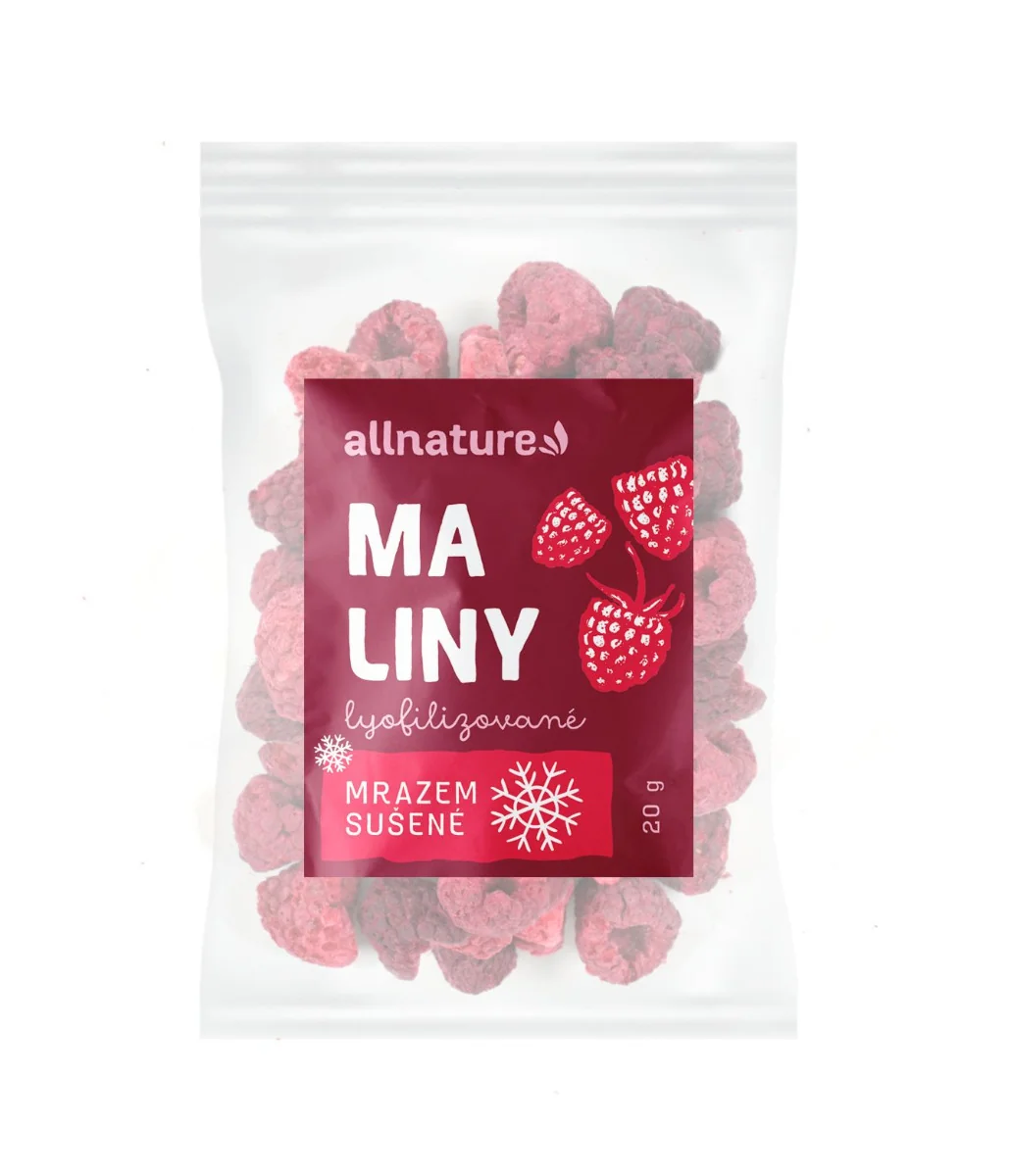 Allnature Maliny sušené mrazem 20 g