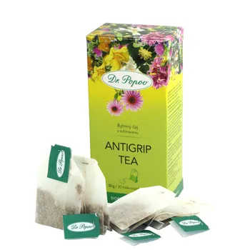 Dr. Popov Antigrip tea porcovaný čaj 20x1,5 g