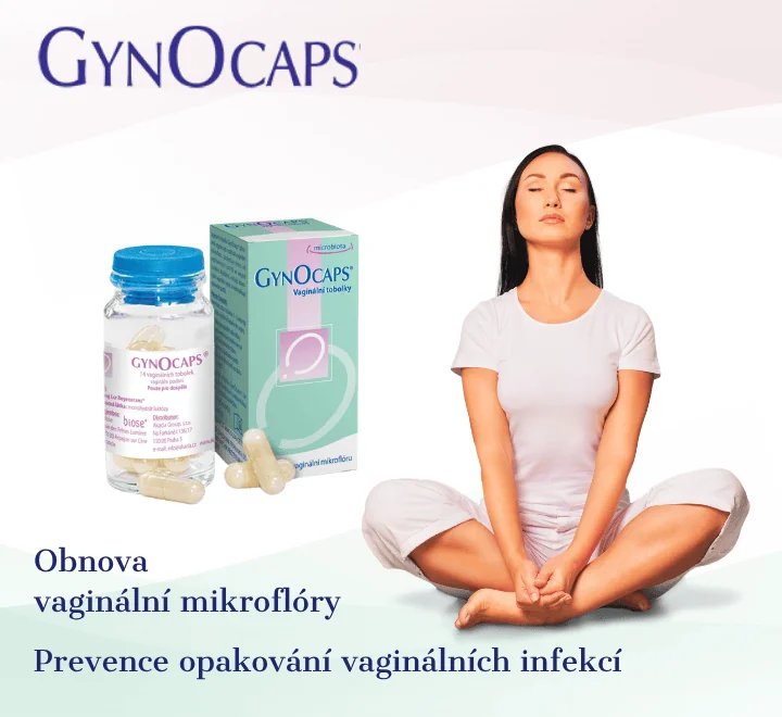 GynOCaps. Obnova mikroflóry. Prevence opakování vaginálních infekcí