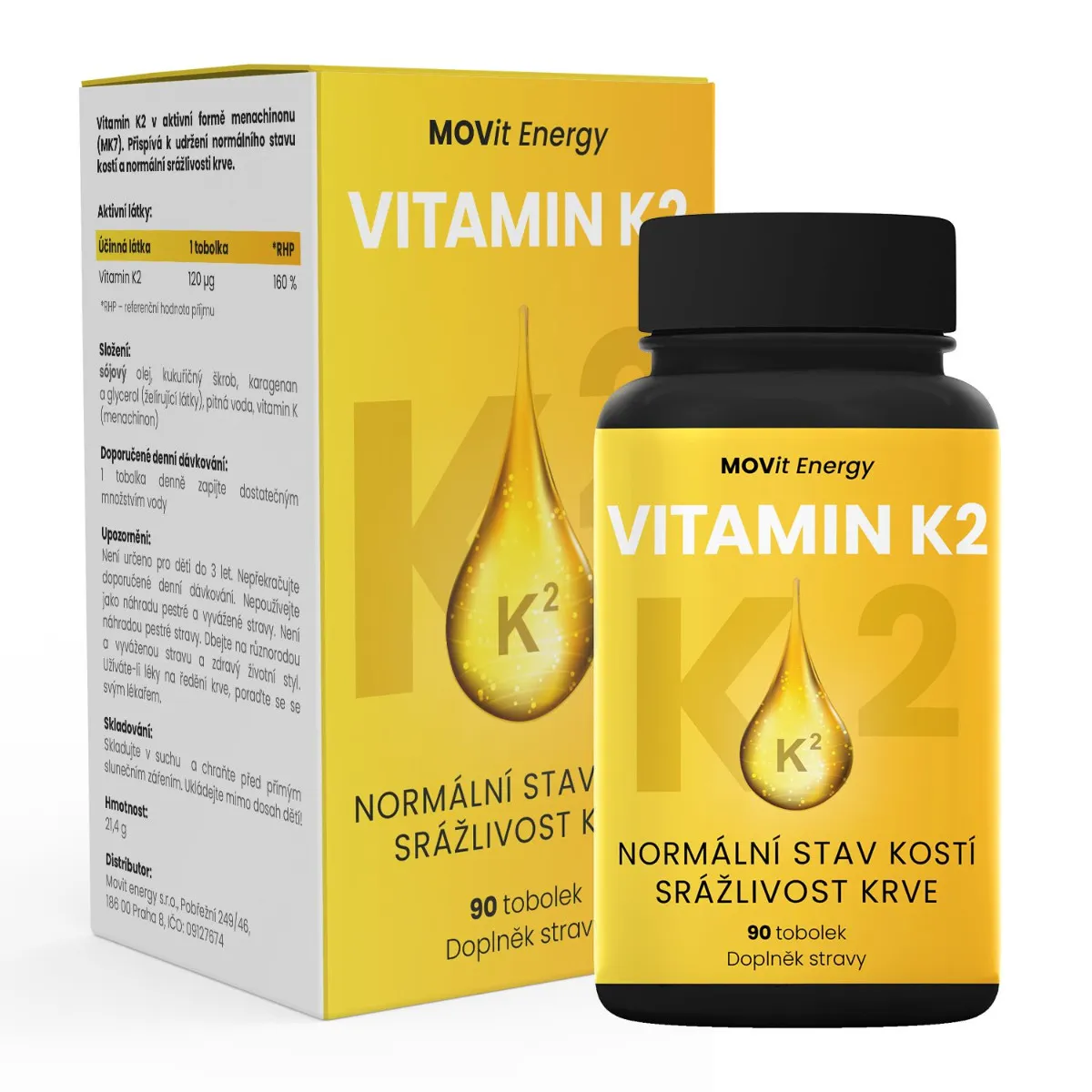 MOVit Energy Vitamin K2 120 μg