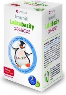 Laktobacily SWISS Imunit JUNIOR tbl.30+6 ZDARMA