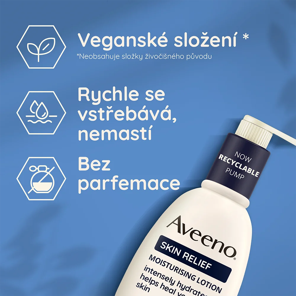 Aveeno Skin Relief Tělové mléko 300 ml