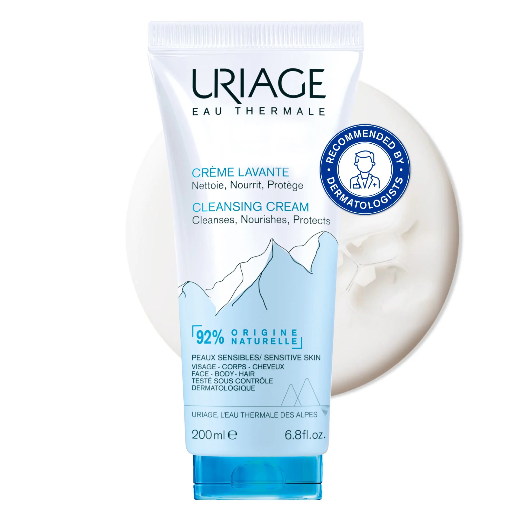 Uriage Creme Lavante čisticí krém 200 ml