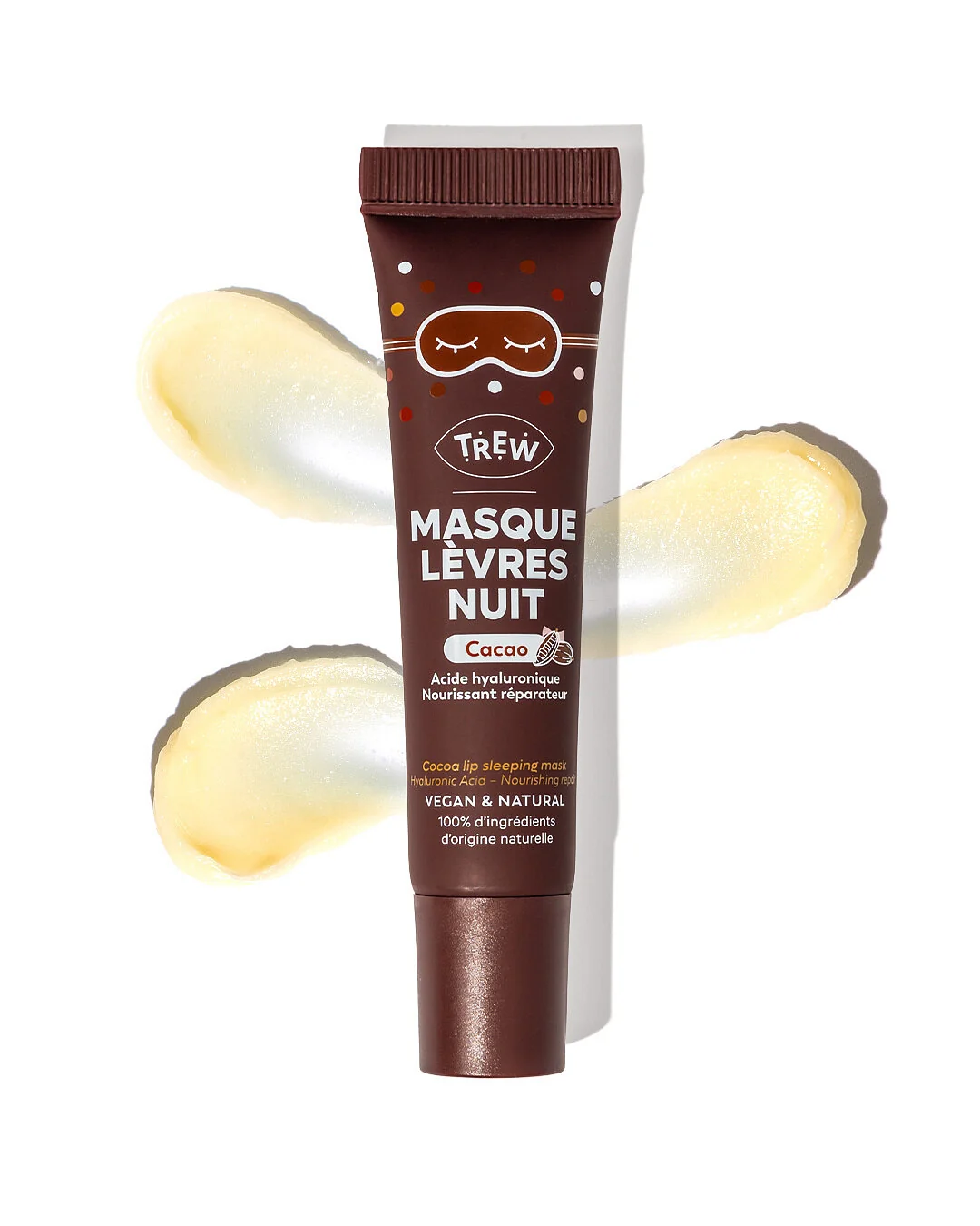 Trew Noční kakaový balzám na rty Cacao 15 ml