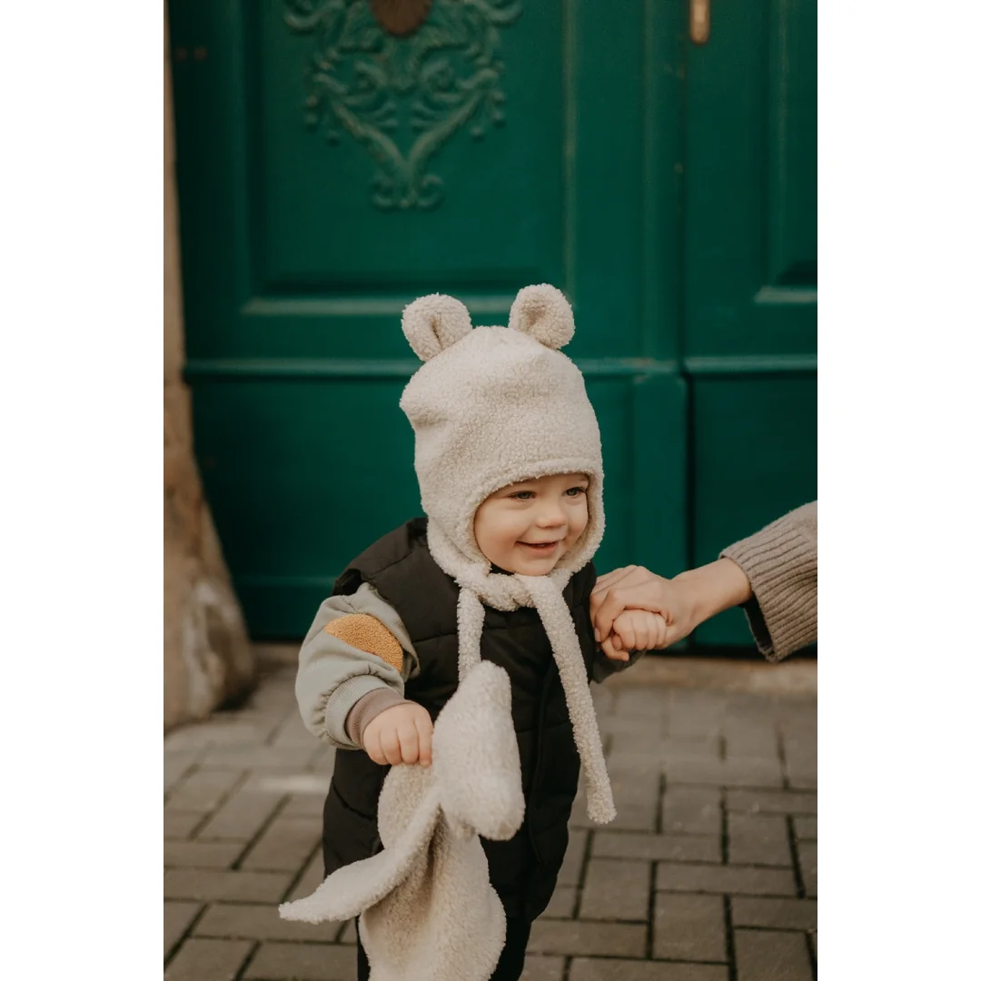 T-tomi Cap TEDDY Cream (6-9 měsíců)