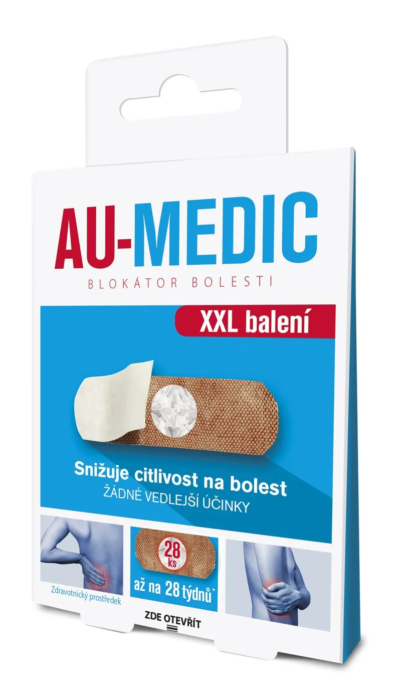 AU-MEDIC Blokátor bolesti 28 ks