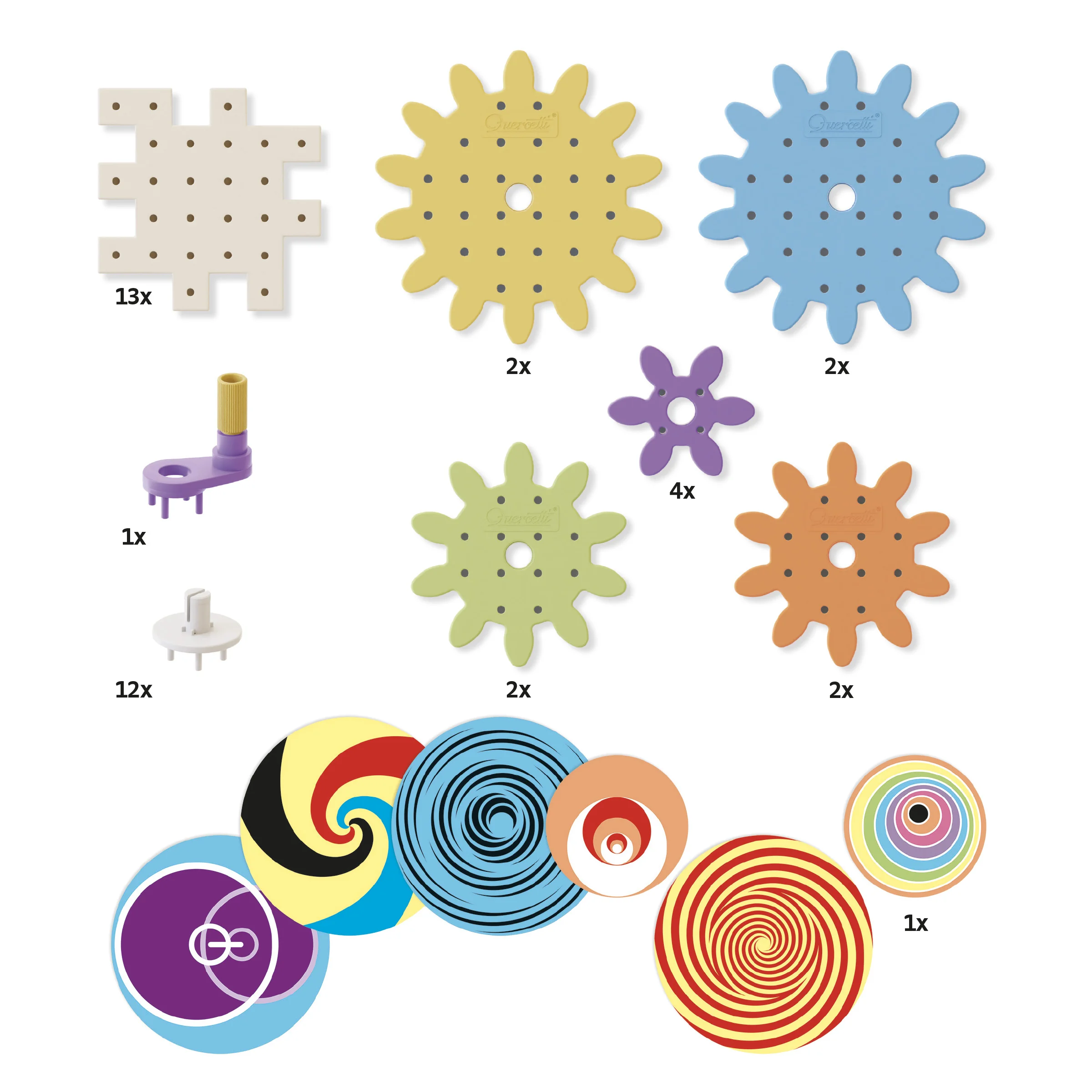 Quercetti PlayEco - Kaleido Gears