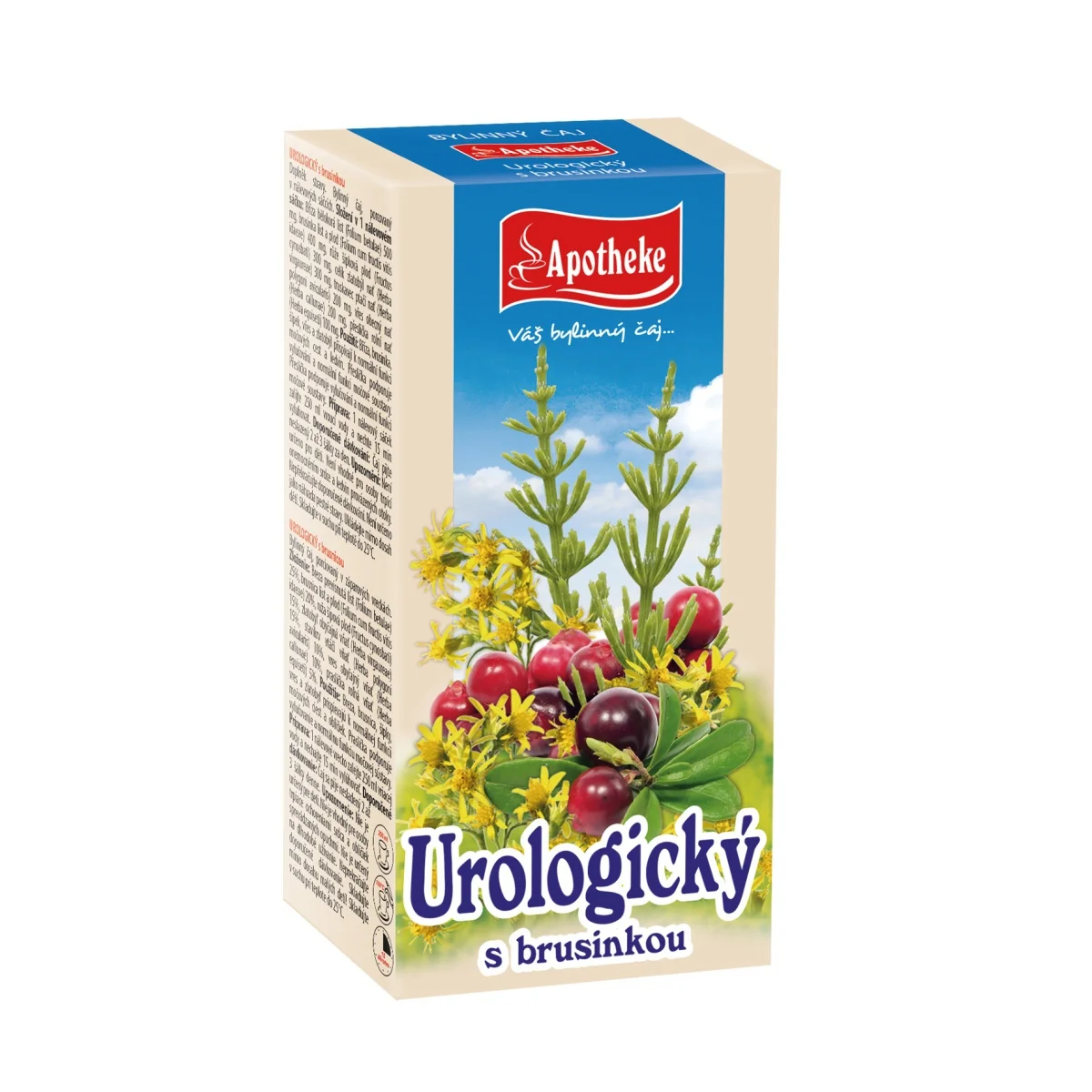 Apotheke Urologický čaj s brusinkou 20x1,5 g