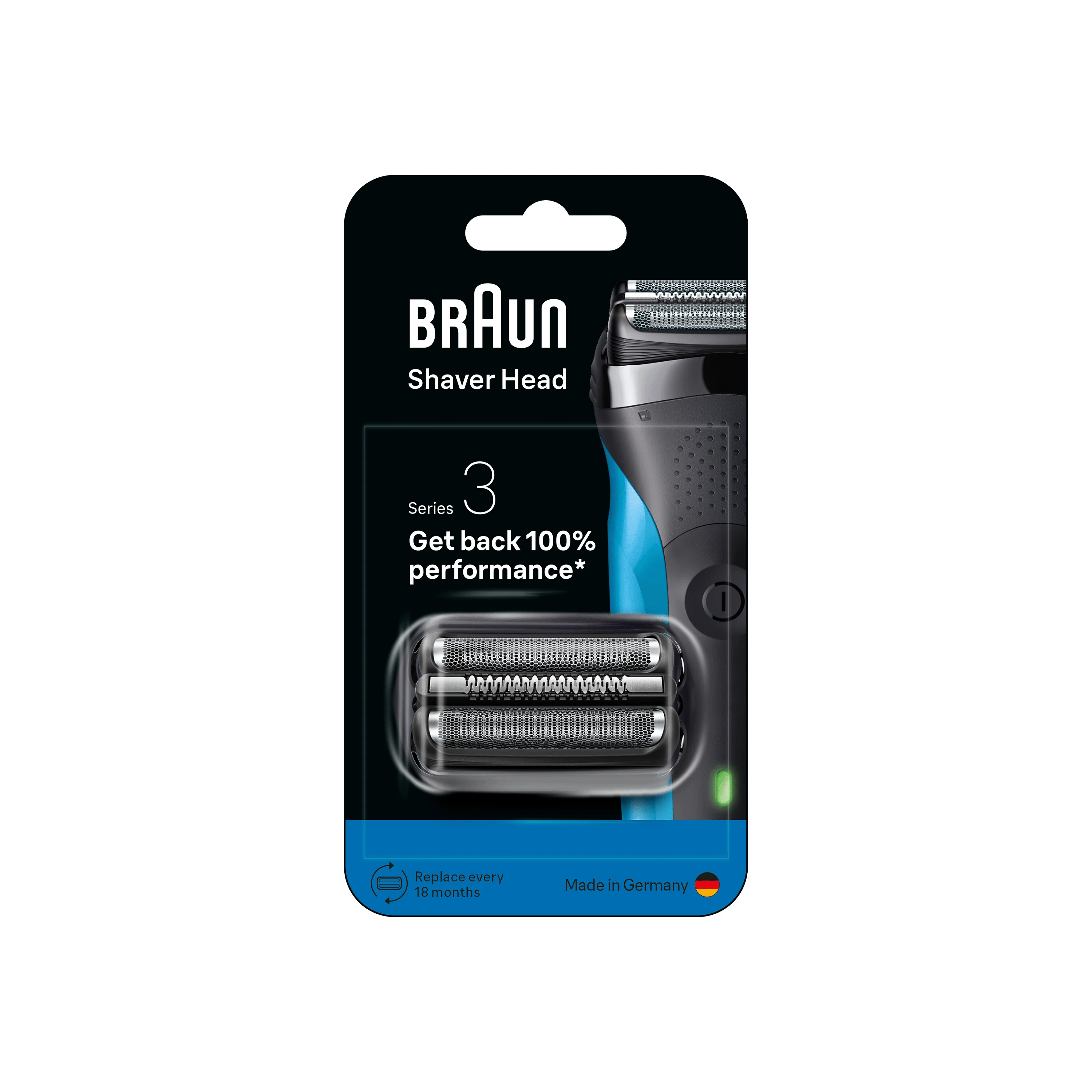 Braun Series 3 21B náhradní hlavice pro elektrický holicí strojek 1 ks