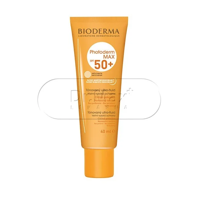 BIODERMA Photoderm MAX Ultra-Fluid tónovaný světlý SPF50+ 40ml