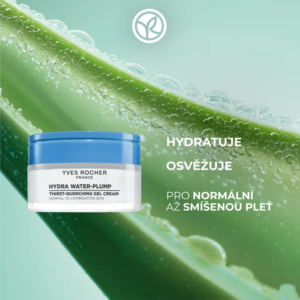 Yves Rocher Hydra Water-Plump Hydratační gelový krém 50 ml
