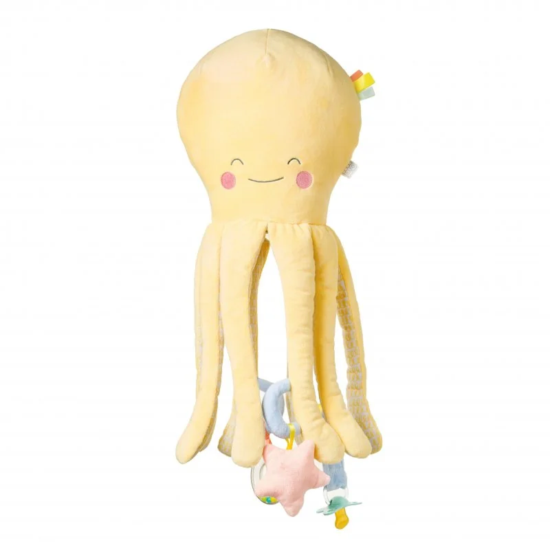 Saro Baby multifunkční chobotnice Happy Sea Yellow