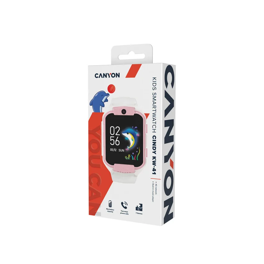 Canyon smart hodinky Cindy KW-41 PINK