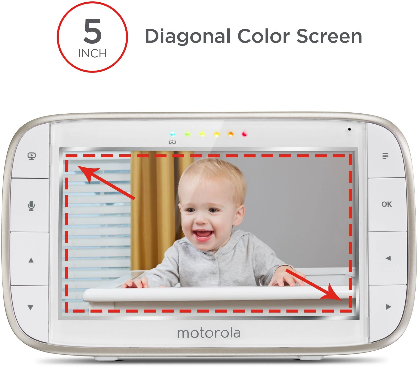 MOTOROLA MBP 845 HD Connect dětská chůvička