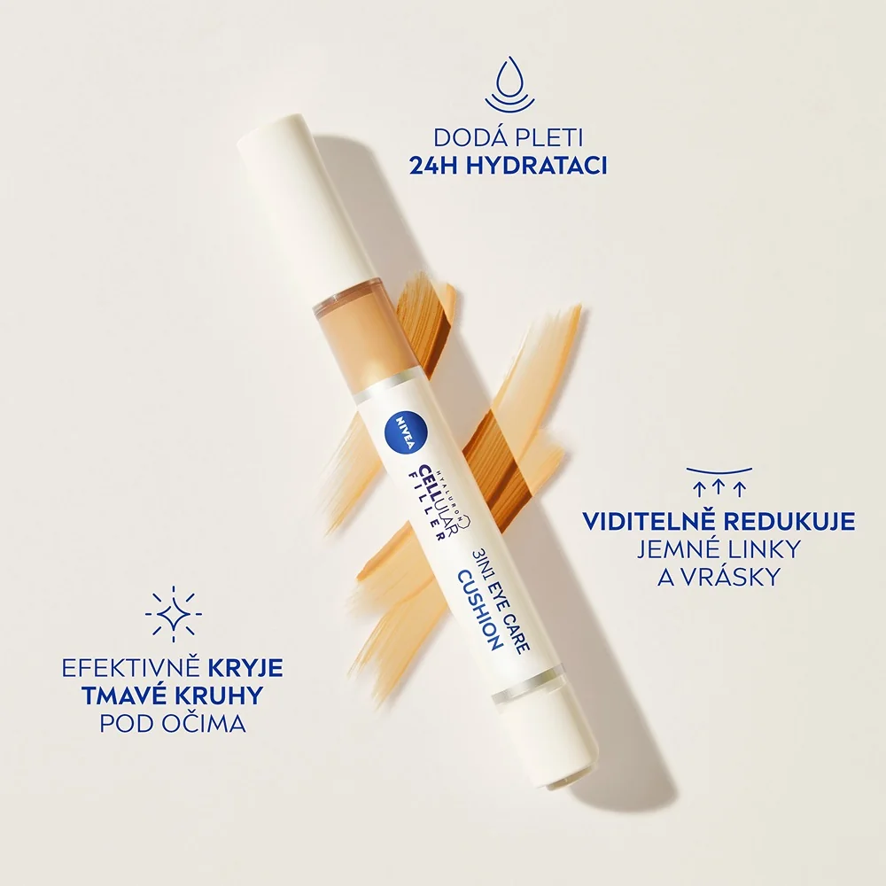 Nivea Cellular Filler 01 light tónovací oční krém 4 ml