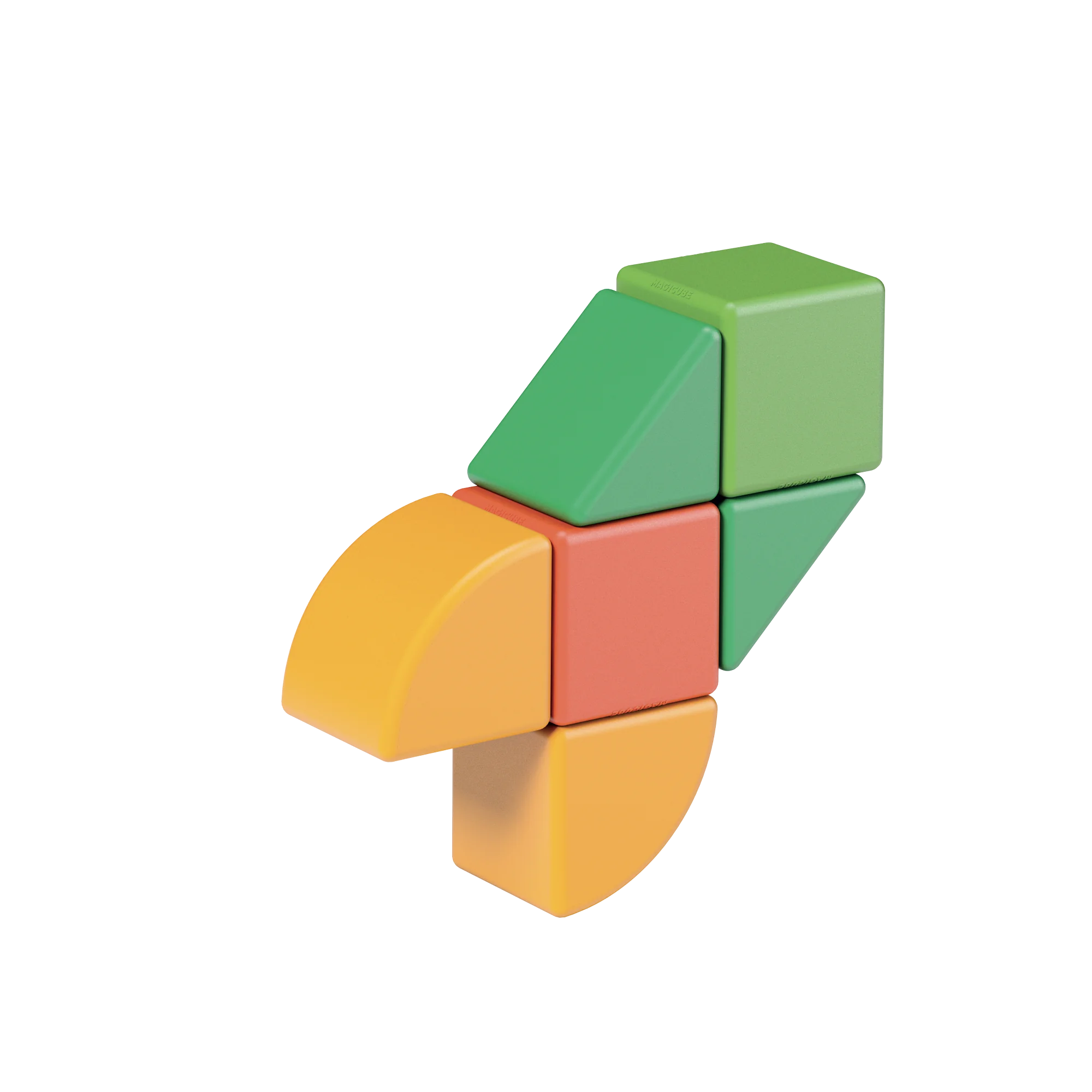 Geomag Magicube Shapes magnetická stavebnice 6 dílků