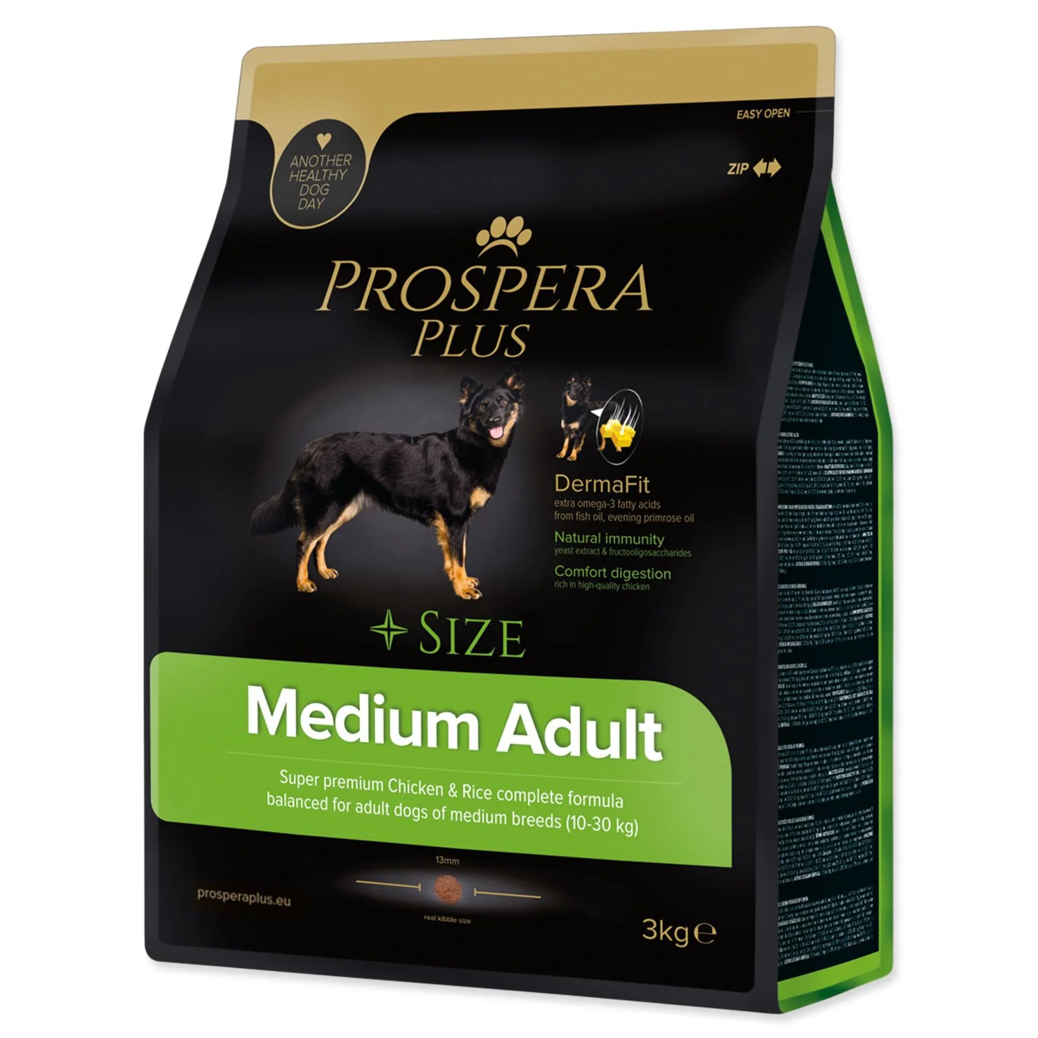 Prospera Krmivo Plus Medium Adult kuře s rýží 3kg
