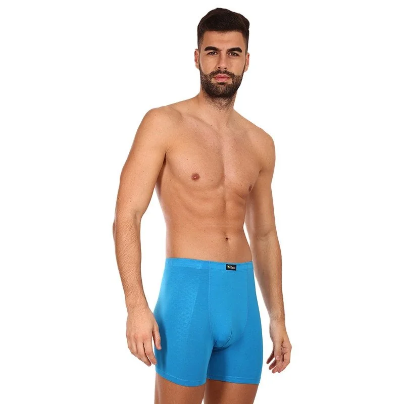 Gino Pánské boxerky modré (74158) M