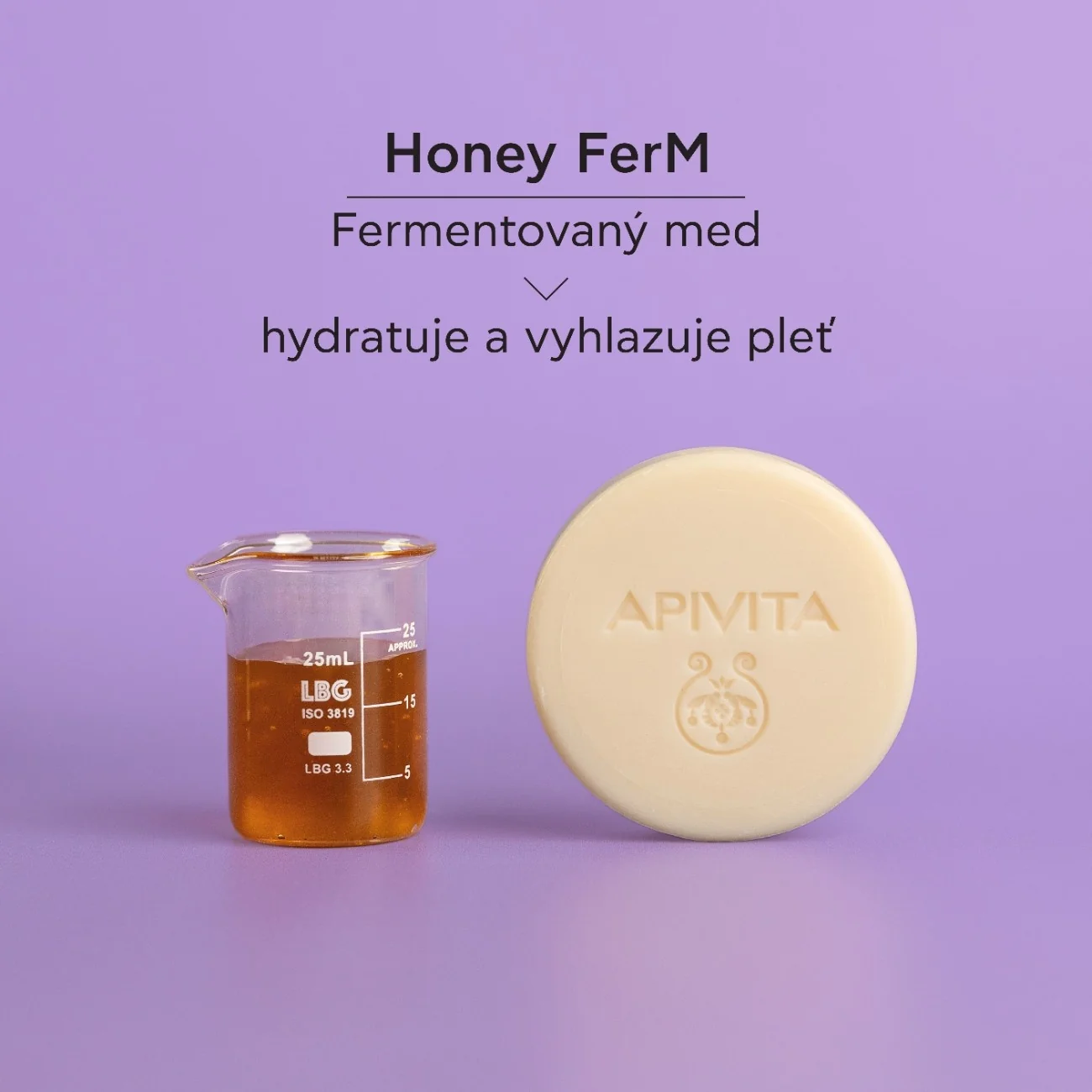 APIVITA Solid Foamy Cleanser mýdlo na pleť 80 g