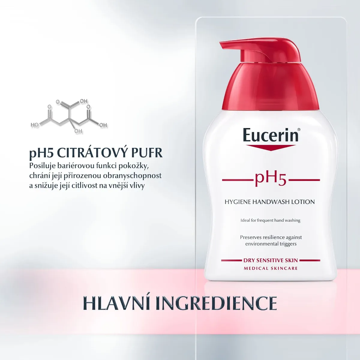 Eucerin Ph5 Mycí emulze na ruce 250 ml
