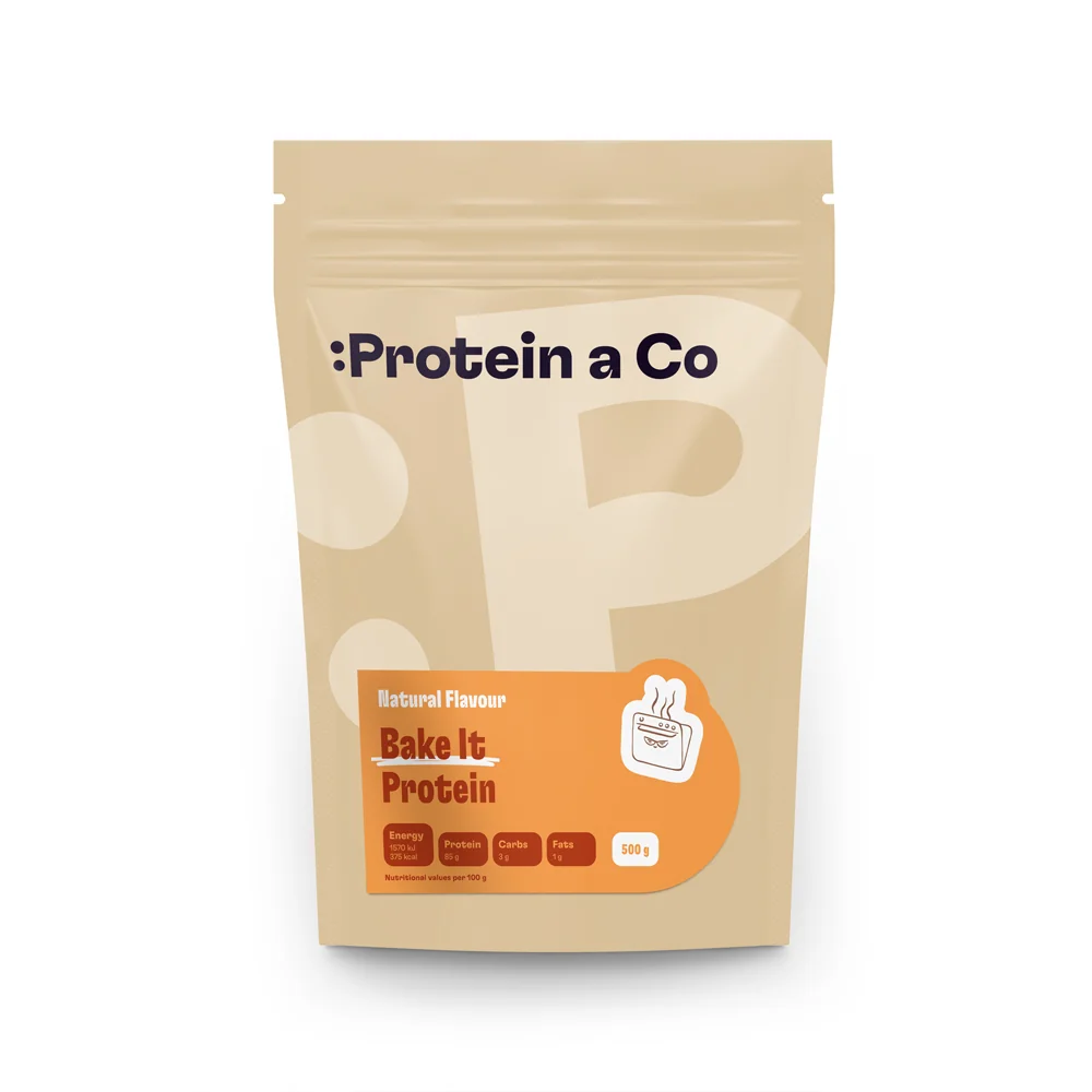Protein a Co Protein na pečení Bake it! 500 g