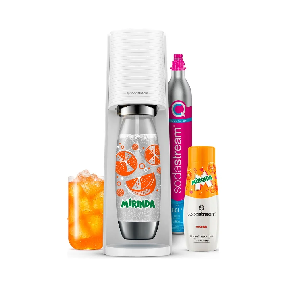 SODASTREAM TERRA Mirinda Mpack výrobník perlivé vody White