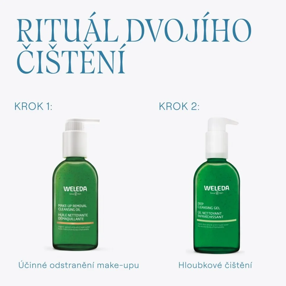 Weleda Čisticí a odličovací olej BIO 150 ml