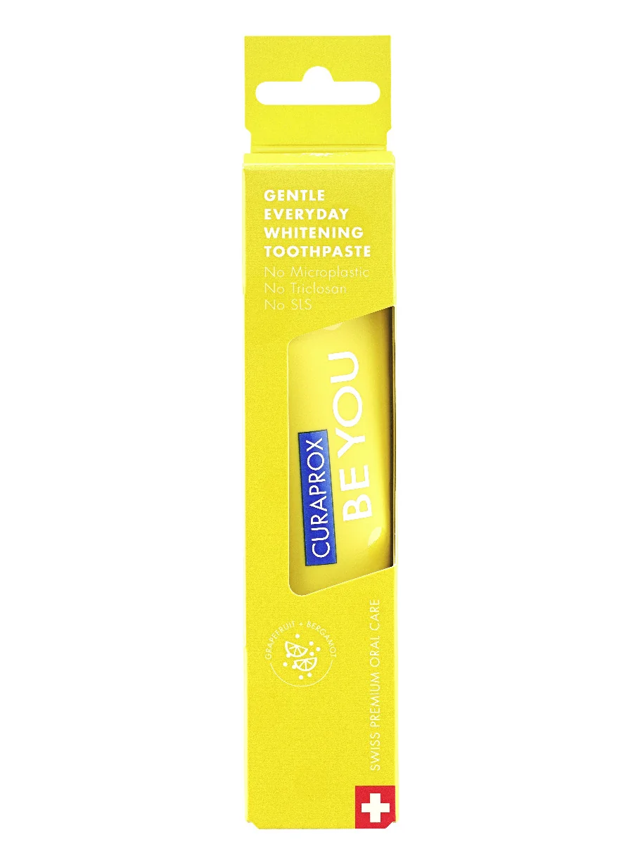 Curaprox BE YOU single Rising star yellow zubní pasta 60 ml