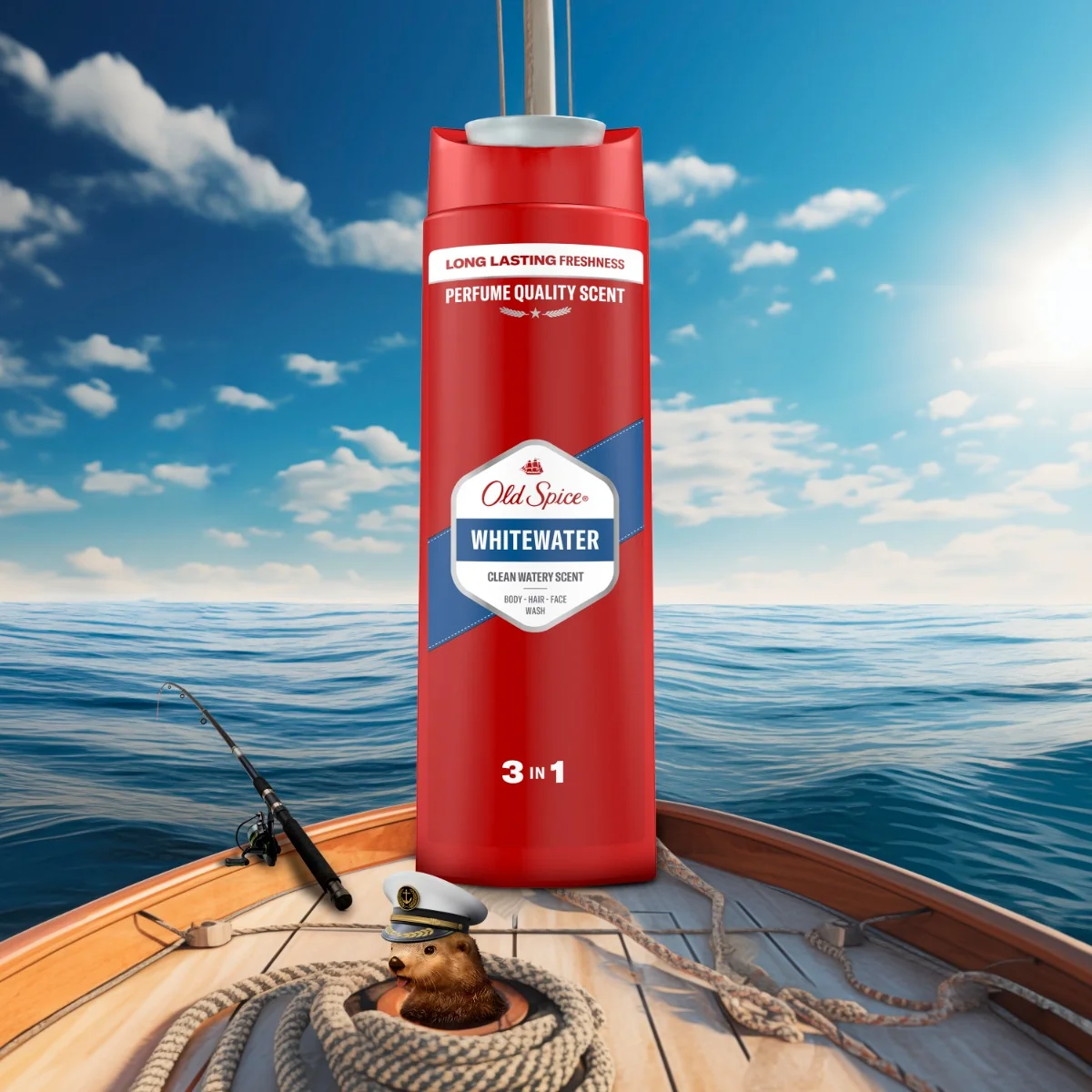 Old Spice Whitewater Pánský sprchový gel 3v1 400 ml