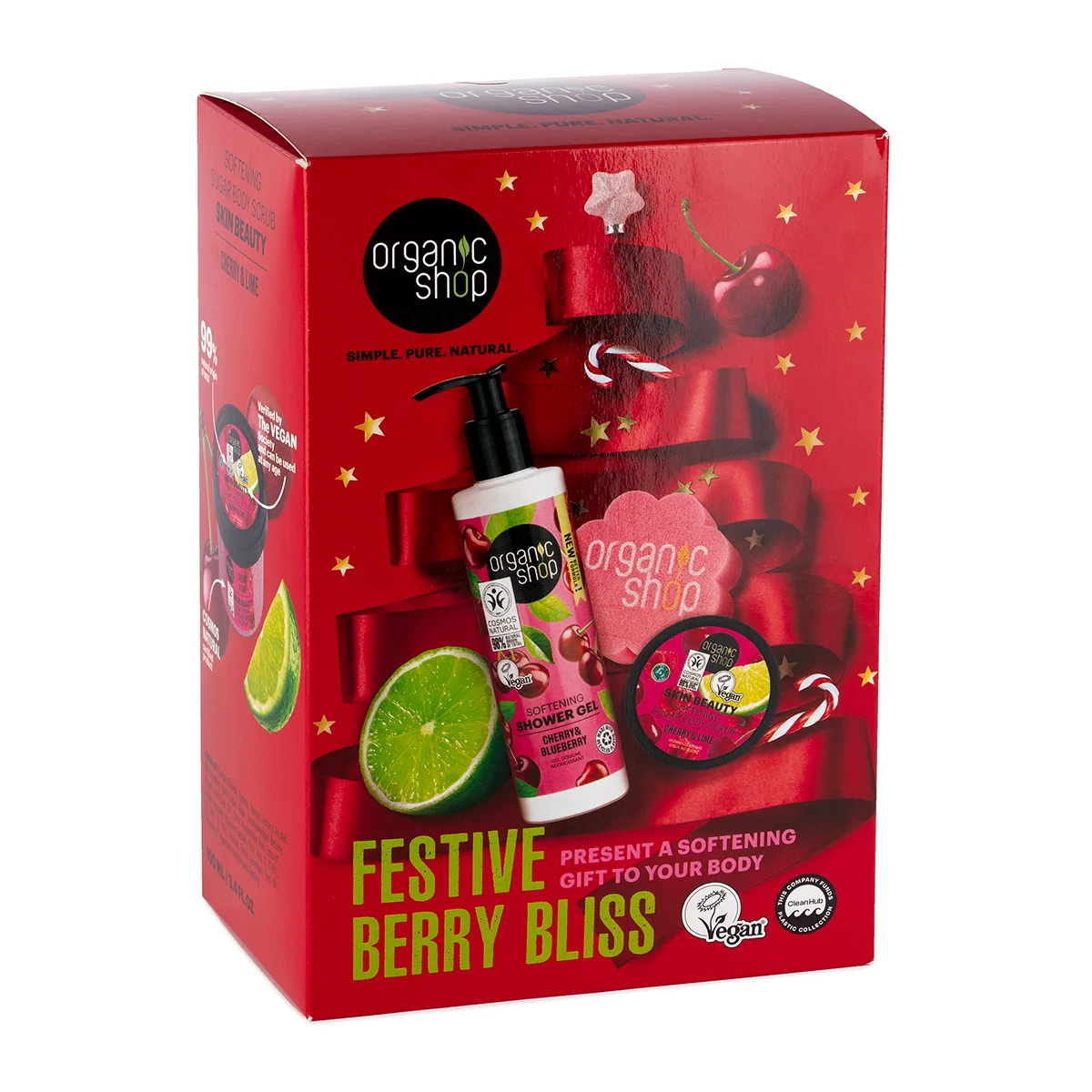 Organic Shop Festive Berry Bliss dárková sada