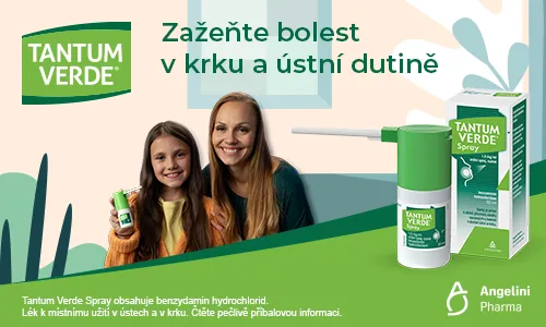Tantum Verde Spray – zažeňte bolest v krku a ústní dutině
