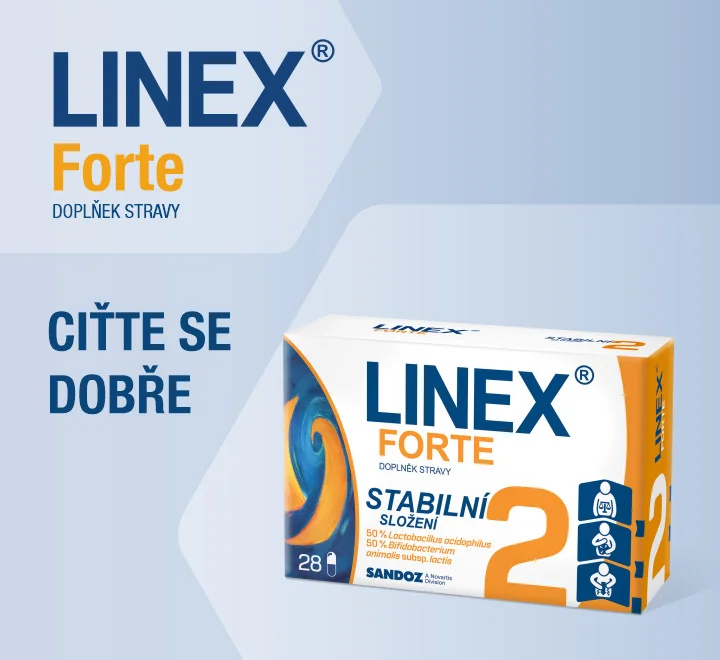 Linex Forte 2. Ciťte se dobře. Linex Forte 2. Ciťte se dobře.