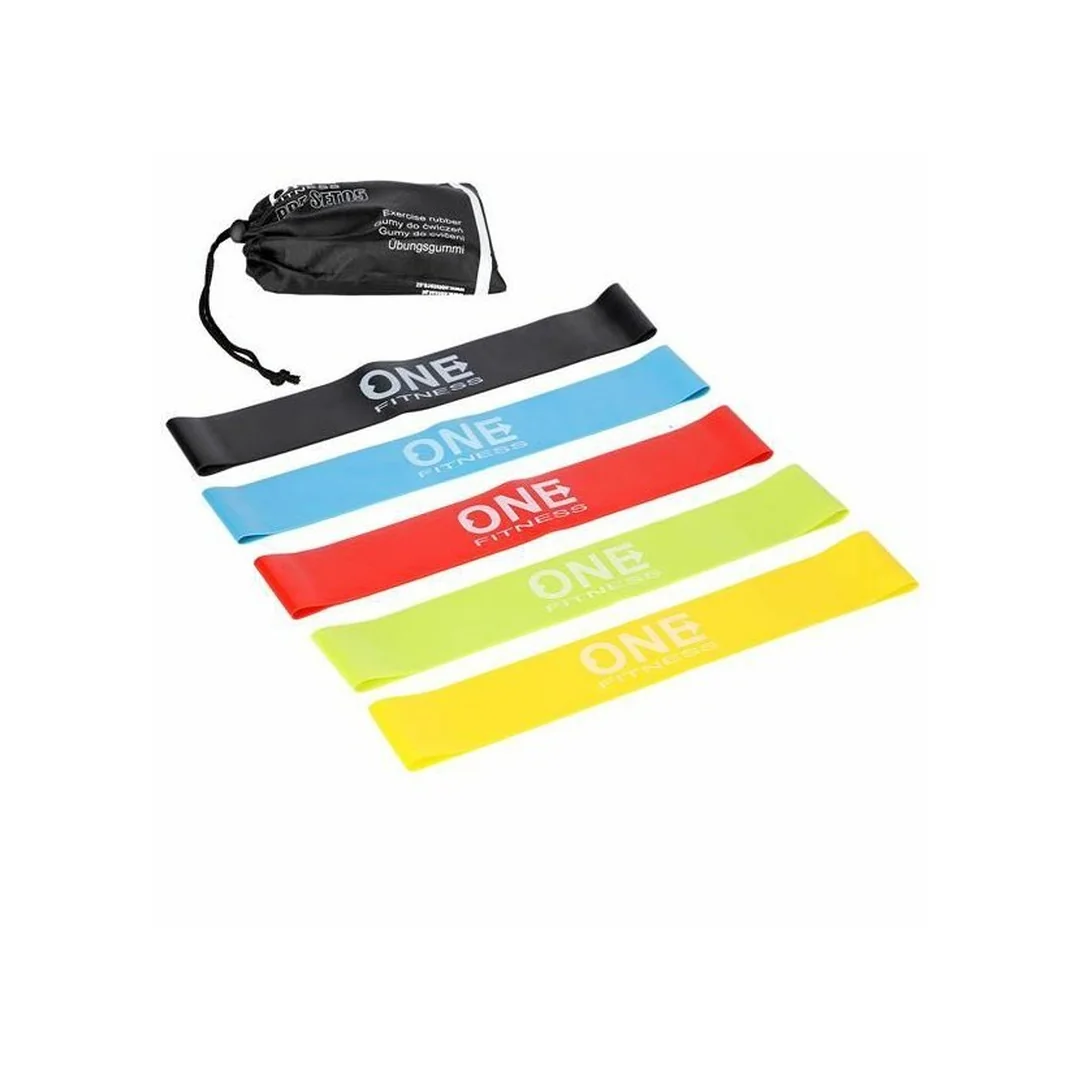 One Fitness Sada odporových gum PBF SET05