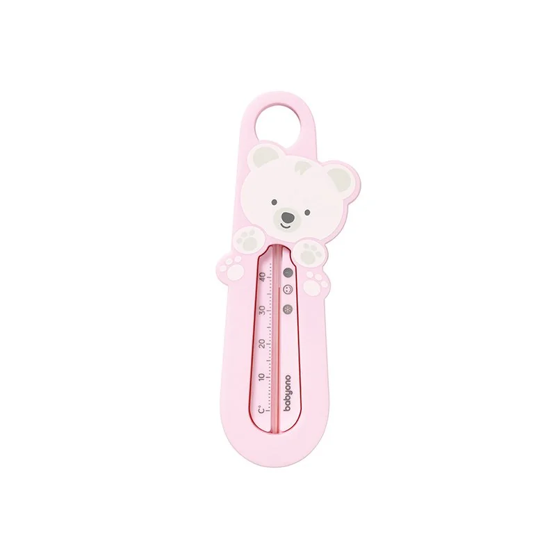 Babyono Teploměr do vody Medvídek - růžový