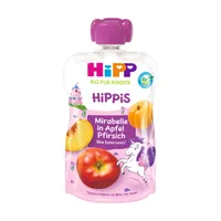 Hipp BIO Hippies jablko-broskev-mirabelka