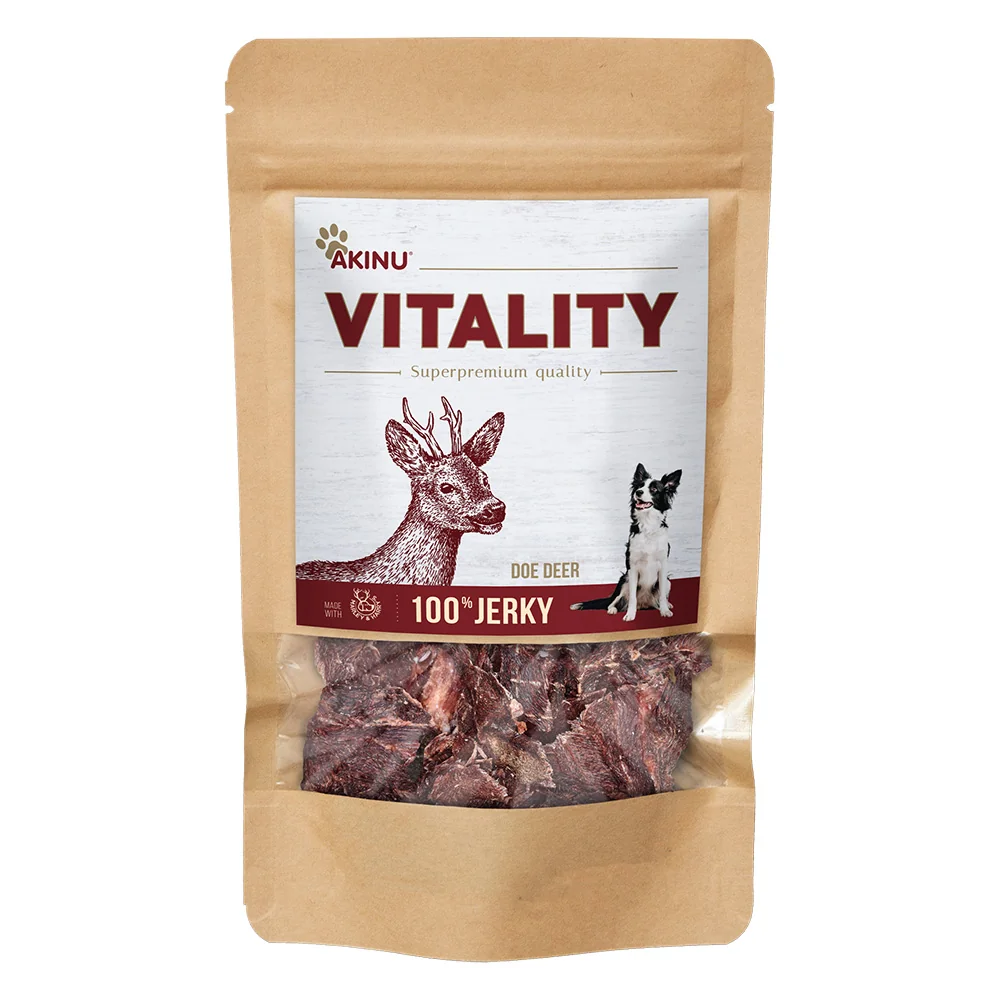 Akinu VITALITY MIX jerky pamlsek pro psy 5 balení 50 g