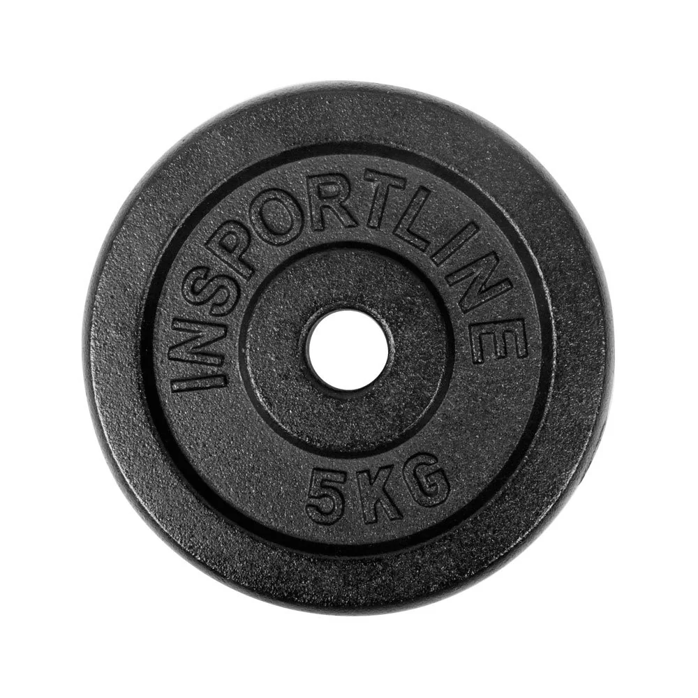 inSPORTline Litinové závaží Castblack 5 kg 30mm