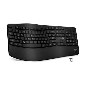 Connect IT For Health CZ + SK verze ergonomická klávesnice černá