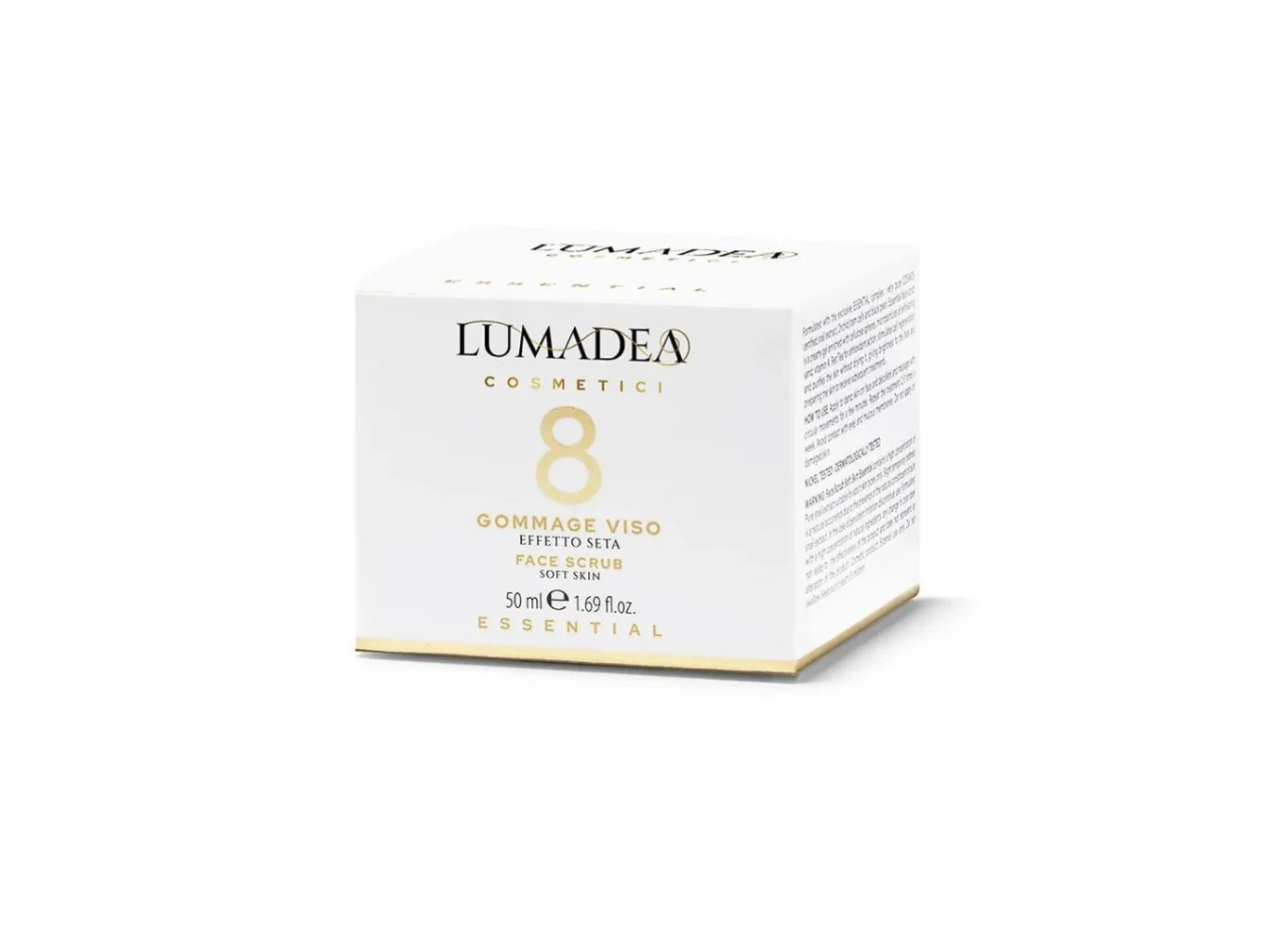 Lumadea Face Scrub N.8 peelingová guma s hedvábným efektem 50 ml