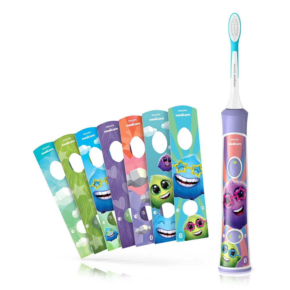 Philips Sonicare for Kids HX6322/12 dětský sonický zubní kartáček fialový