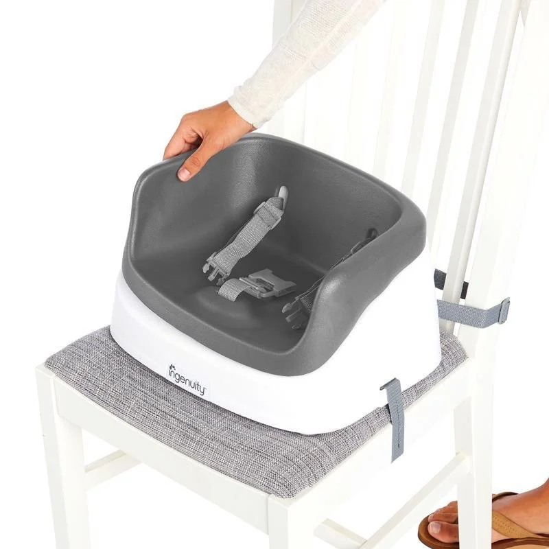 Ingenuity Podsedák na jídelní židli SmartClean Toddler - Slate 2r+ do 15 kg