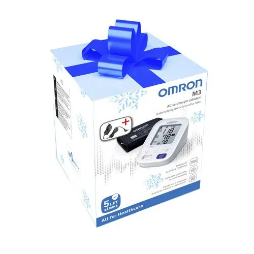 Omron M3 AC digitální tonometr + síťový zdroj