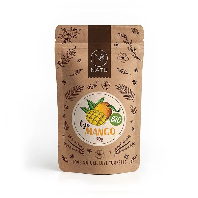 NATU Lyofilizované mango BIO 20 g