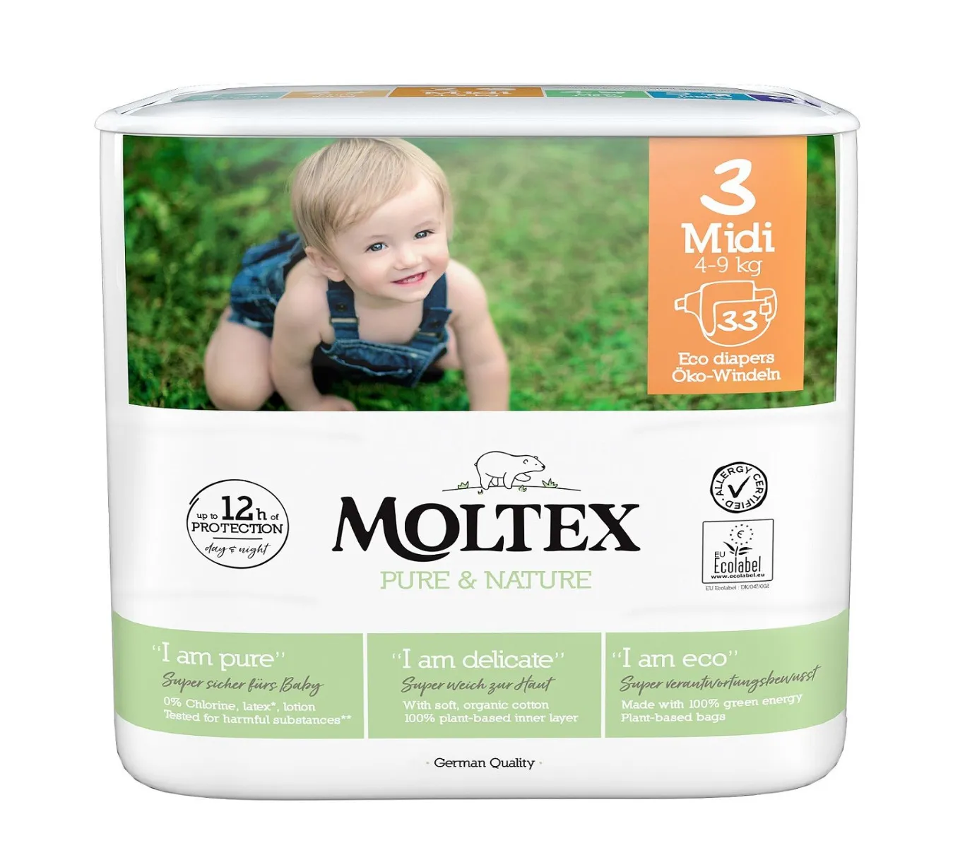 Moltex Pure & Nature Midi 4-9 kg