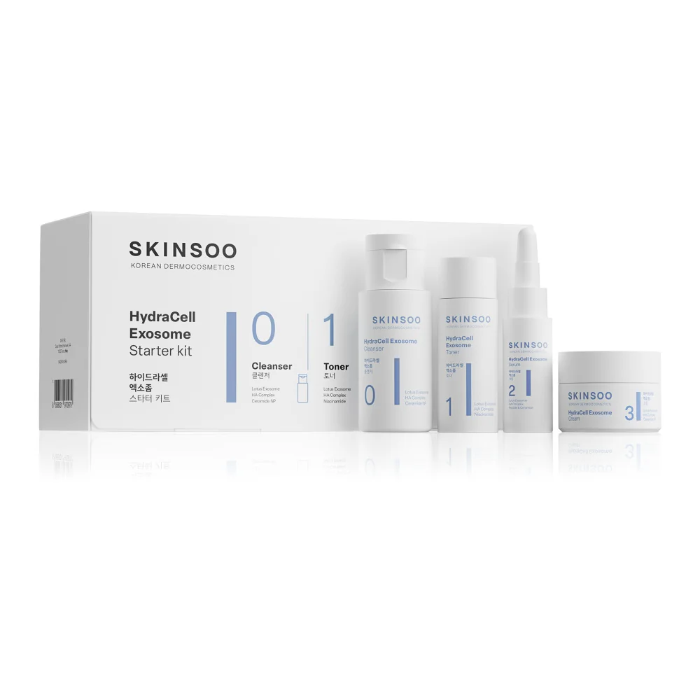 SKINSOO HydraCell Exosome startovací sada 4 ks