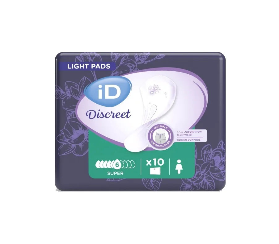 iD Discreet Light Super inkontinenční vložky 10 ks