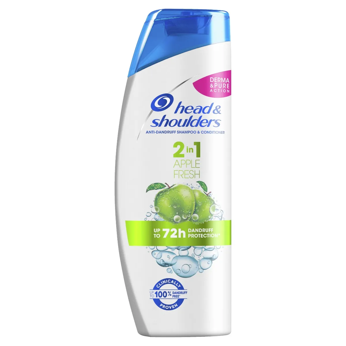 Head&Shoulders Apple Fresh 2v1 šampon a balzám proti lupům 360 ml